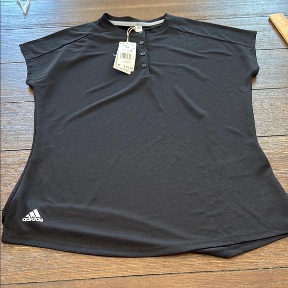 Adidas Women's Essentials Crew Polo Size Medium - Picture 3 of 9